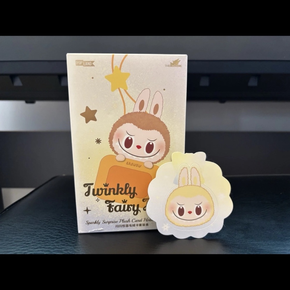 NEW Authentic POP LAND Twinkly Fairy Tale LABUBU CARD  China exclusive